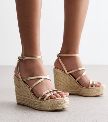 Woven 2025 wedge sandals