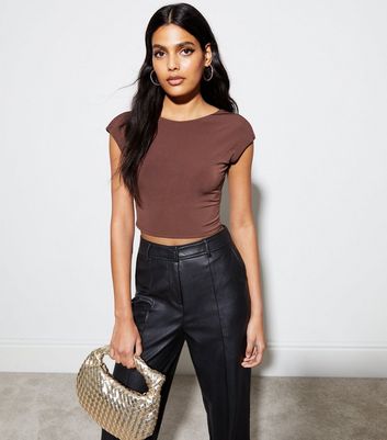 new look open back top