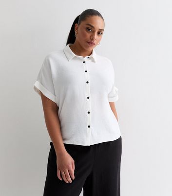 Not Like Me Short Sleeve Shirt White