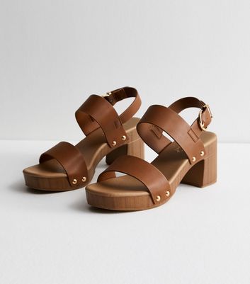 Clog heel clearance sandals