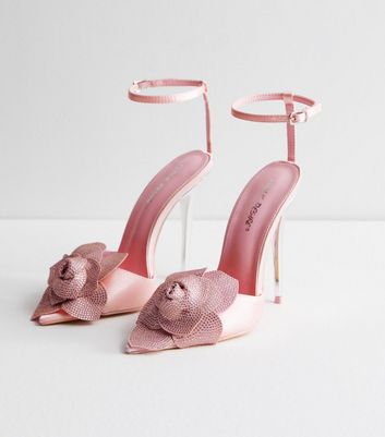 Zara best sale floral heels