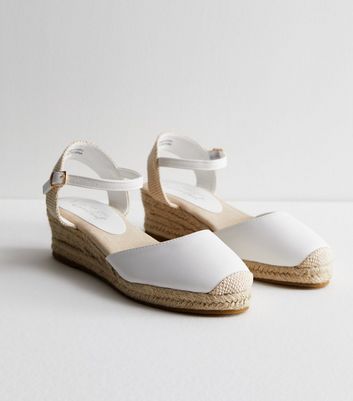 White hot sale wedges low