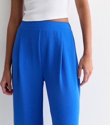 Blue Wide Leg Trousers New Look
