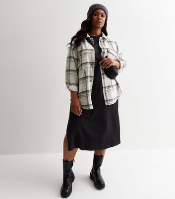 Flannel t outlet shirt dress