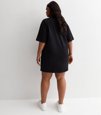 Next black cheap t shirt dress