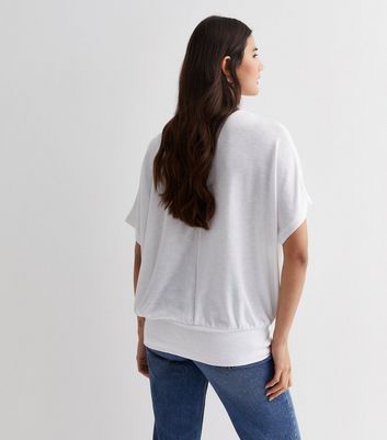 white batwing shirt
