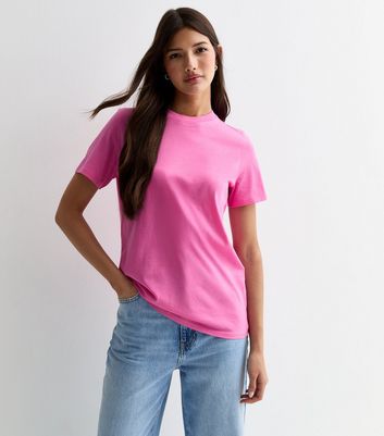 new look pink t shirt