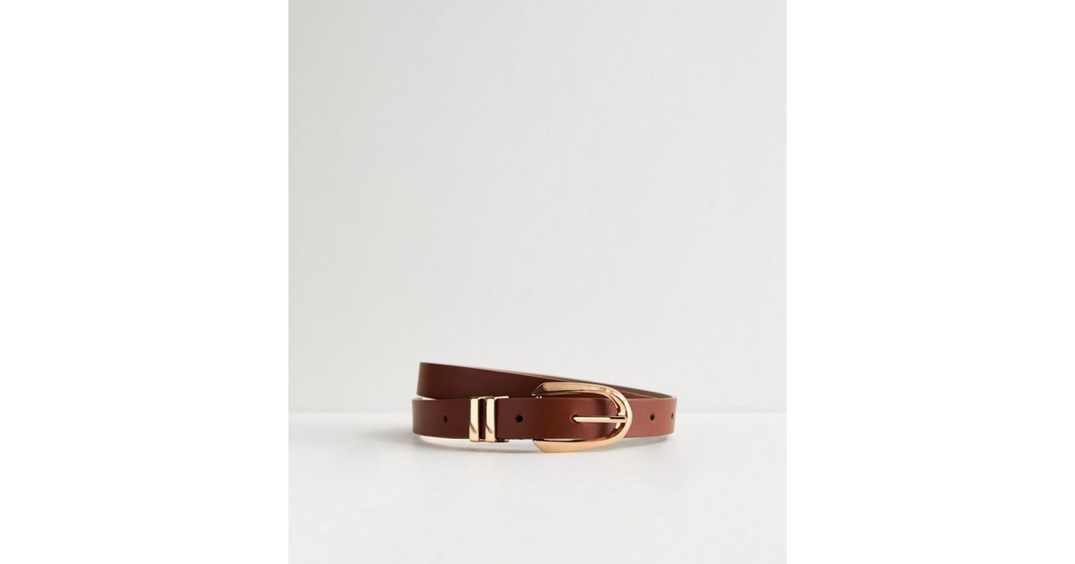 Tan Double Keeper Belt New Look