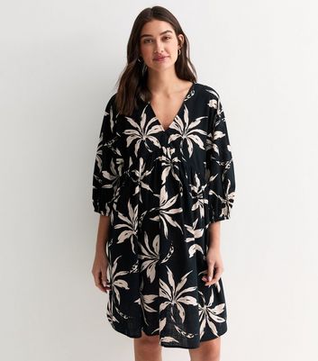 Palm leaf maternity dress hotsell