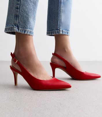 Pointed slingback heels best sale