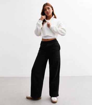 New look wide leg joggers sale