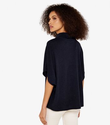 Short sleeve hot sale poncho sweater