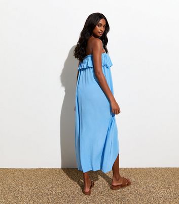 Baby blue beach dress on sale