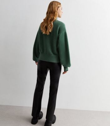 Green top sequin jumper