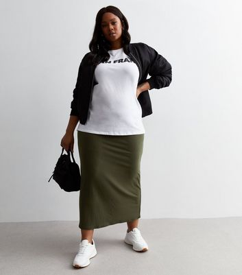 Jersey shop skirt outfit