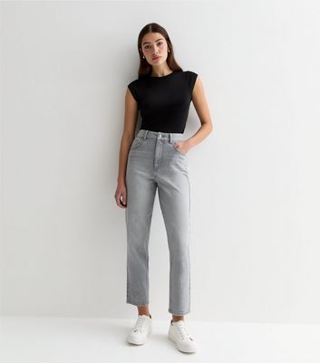 New look best sale grey jeans