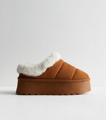 New look sale slipper boots