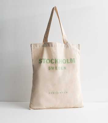 Stone Stockholm Canvas Tote Bag 