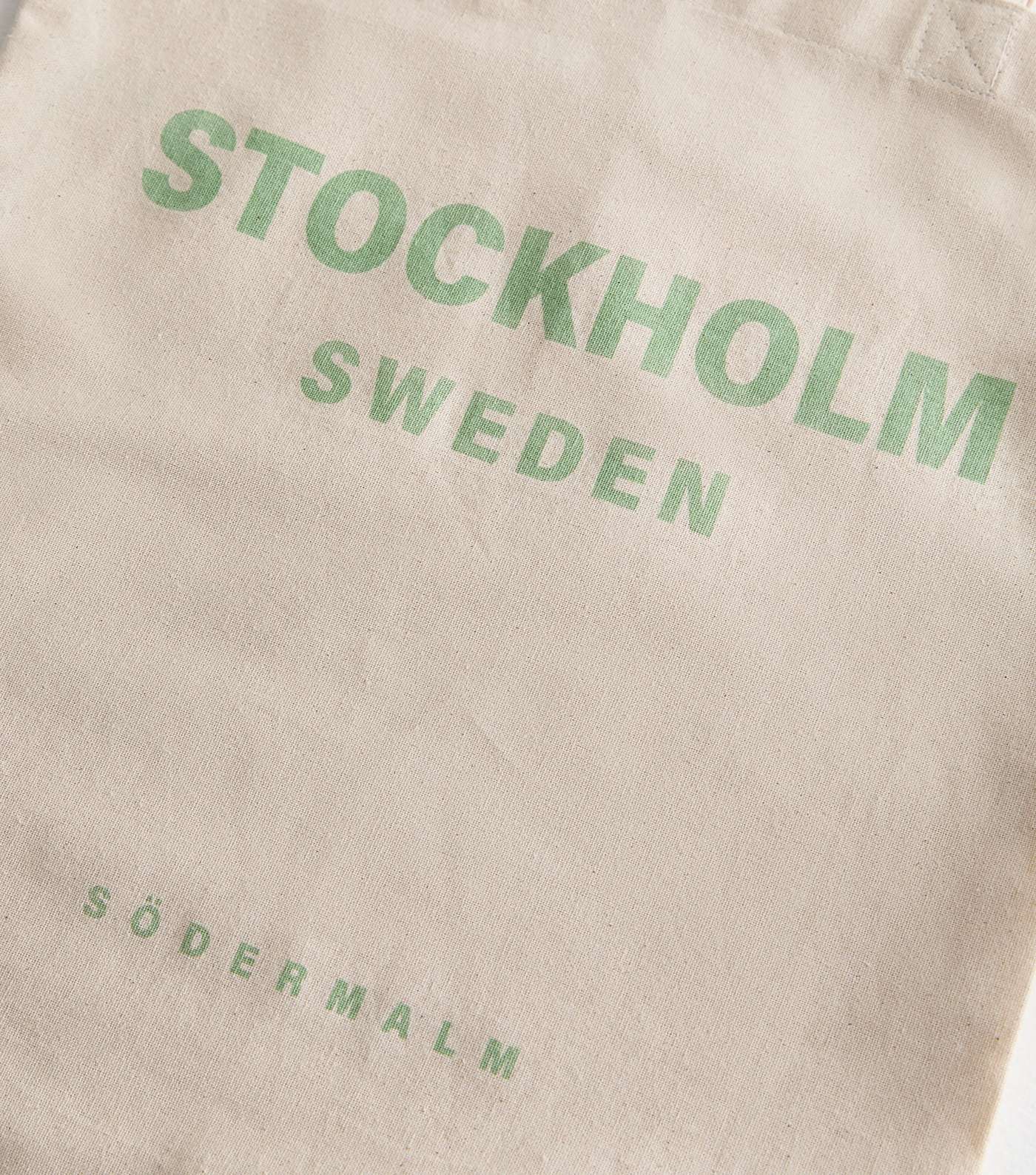 Stone Stockholm Canvas Tote Bag  Image 4