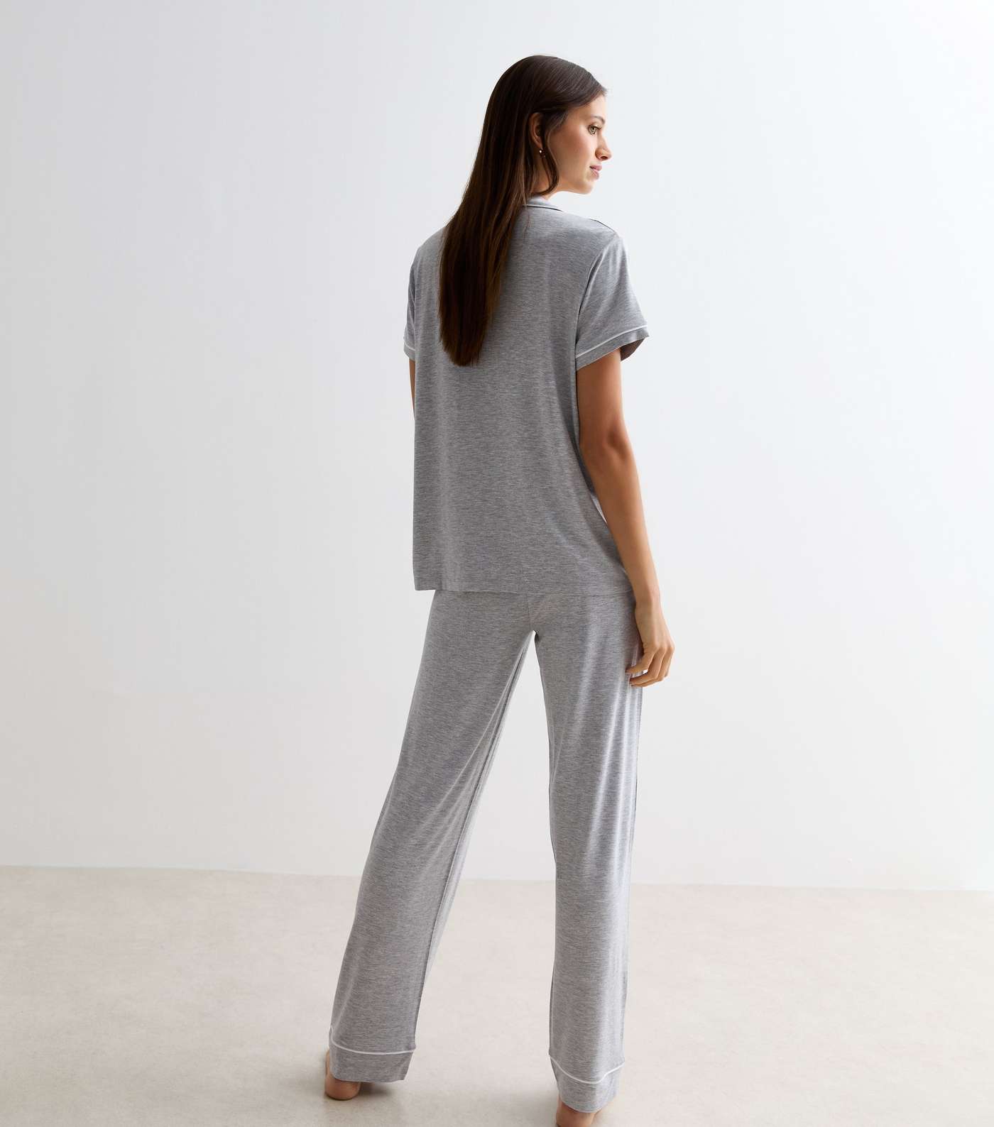 Grey Revere Trouser Pyjama Set Image 4