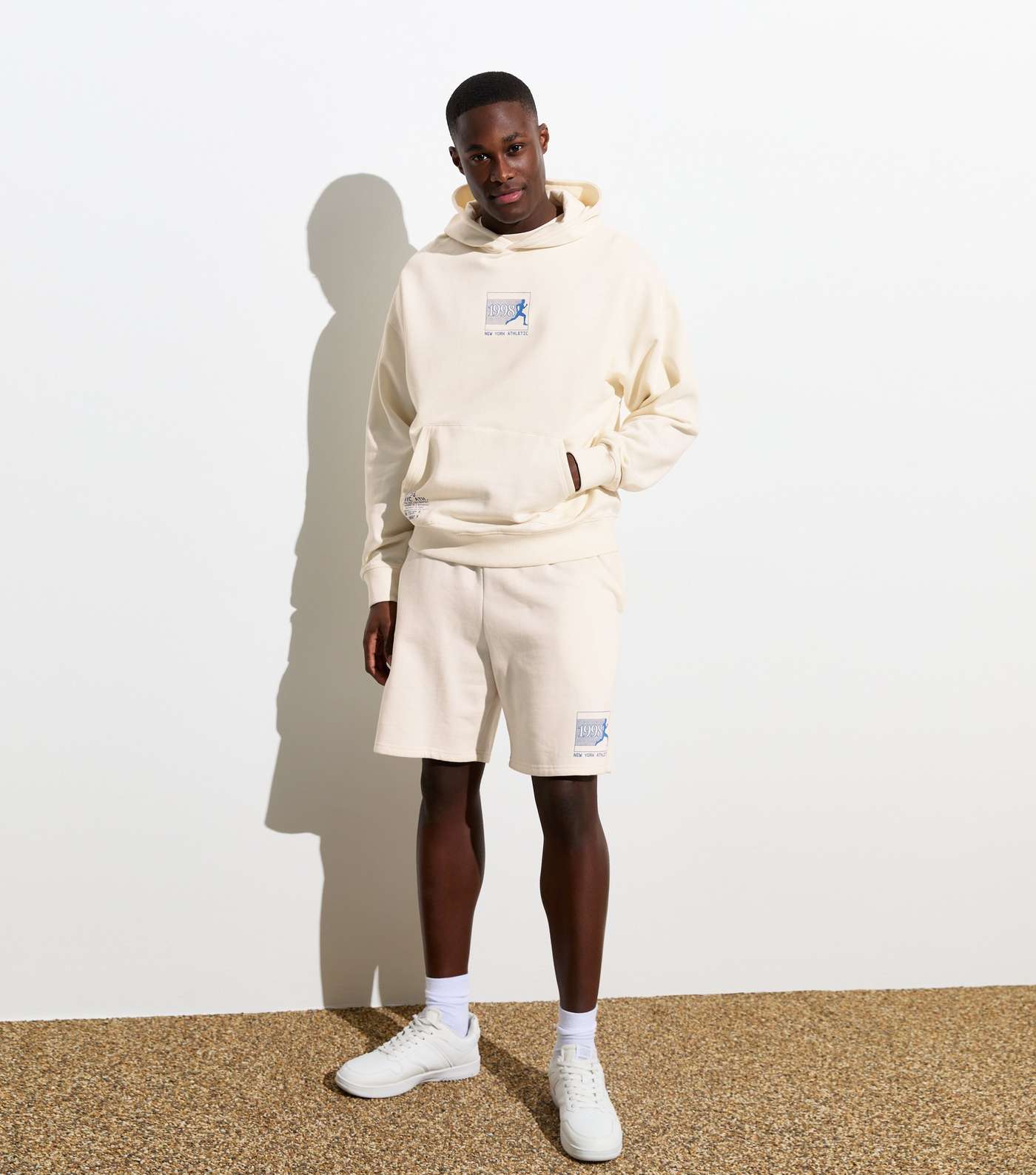 Off White NY Athletic Print Hoodie Image 3