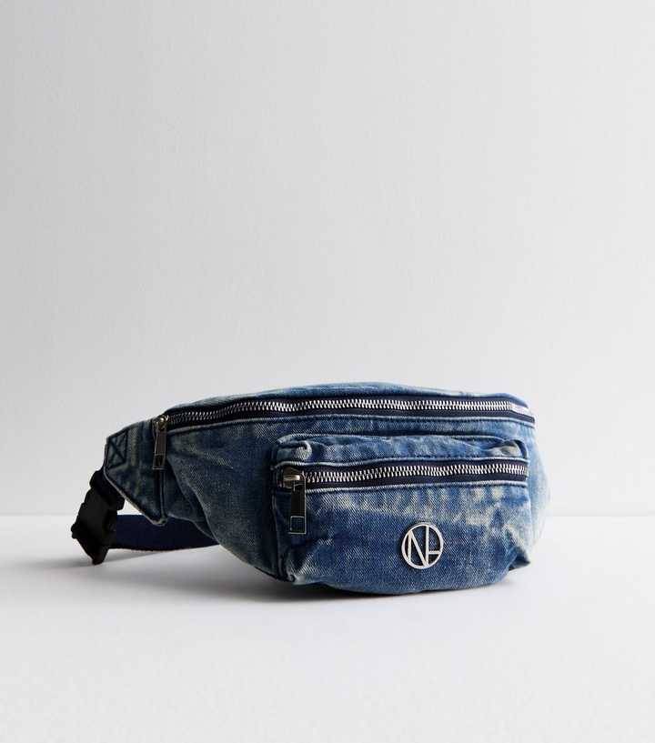Blue Denim Bumbag