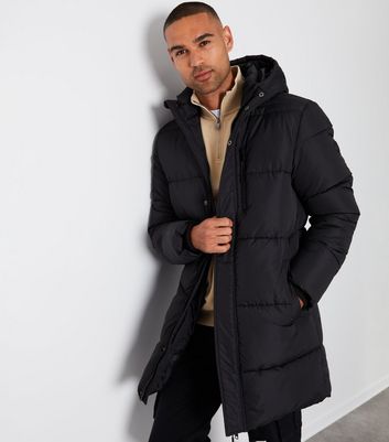 Longline mens puffer on sale jacket