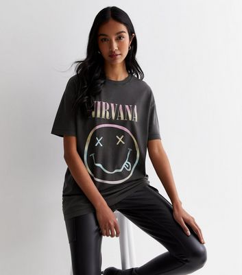 Nirvana cheap shirt womens