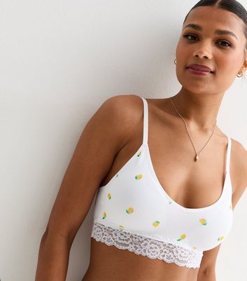 Padded crop top bra deals