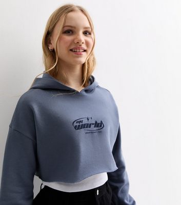 Girls store cropped sweatshirt