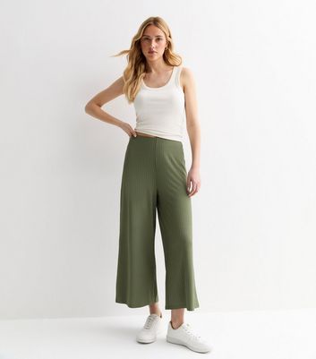 Buy Women Spot Print Wide Leg Trousers - Ladies Palazzo Pants Full Length  Smart Casual Work Office Holiday Vacation Flared High Rise Elasticated  1940s Trousers Online at desertcartINDIA