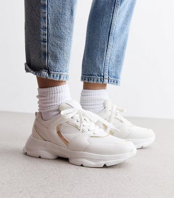 Metallic hotsell chunky trainers