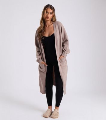 Urban Bliss Light Brown Longline Cardigan | New Look