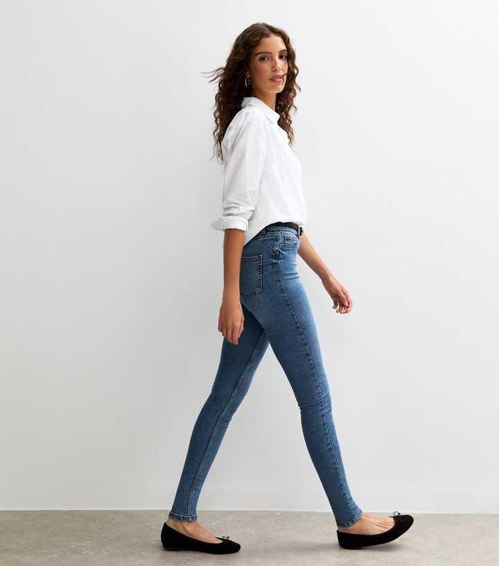 Tall Blue Lift & Shape Emilee Jeggings