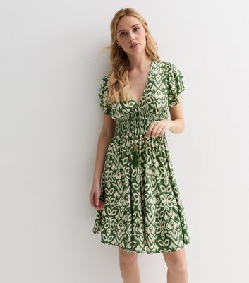 New look clearance shirred waist dress