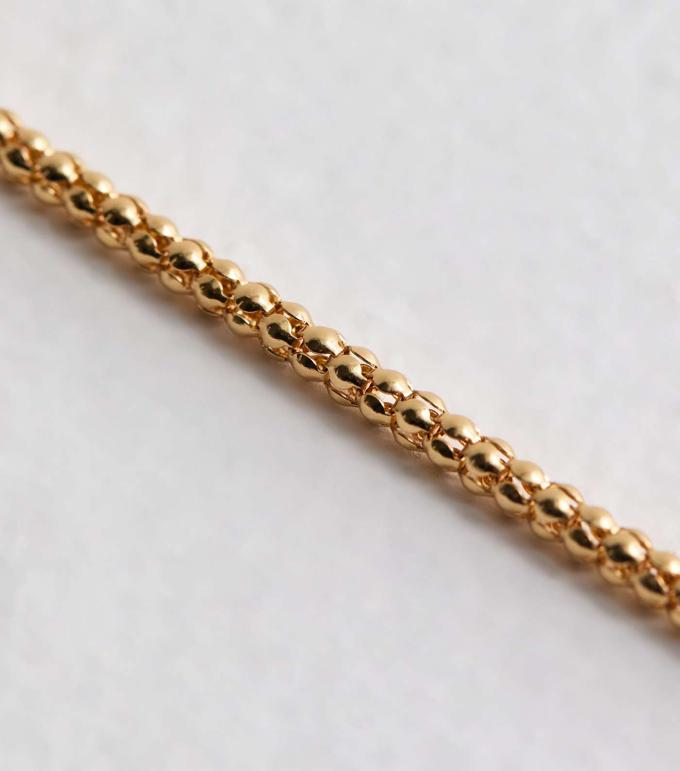 Real Gold Plated Slim Ball Chain Necklace Image 4