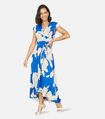 Mela Floral Wrap Maxi Dress