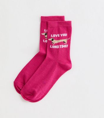 Long shop dog socks