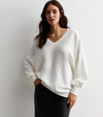 New look store v neck jumper