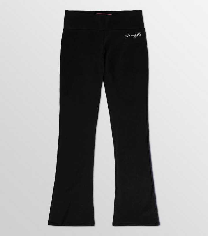 Buy Pineapple Black Bootcut Jersey Trousers online