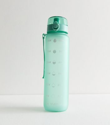 Light Green 1 Litre Water Bottle New Look