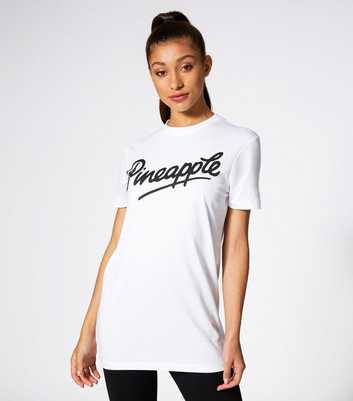Pineapple White Logo T-Shirt
