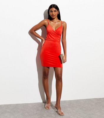 Bodycon mini dress red sales