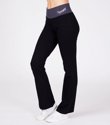 LTS Tall Women's Navy Blue Bi Stretch Bootcut Trousers | Long Tall Sally