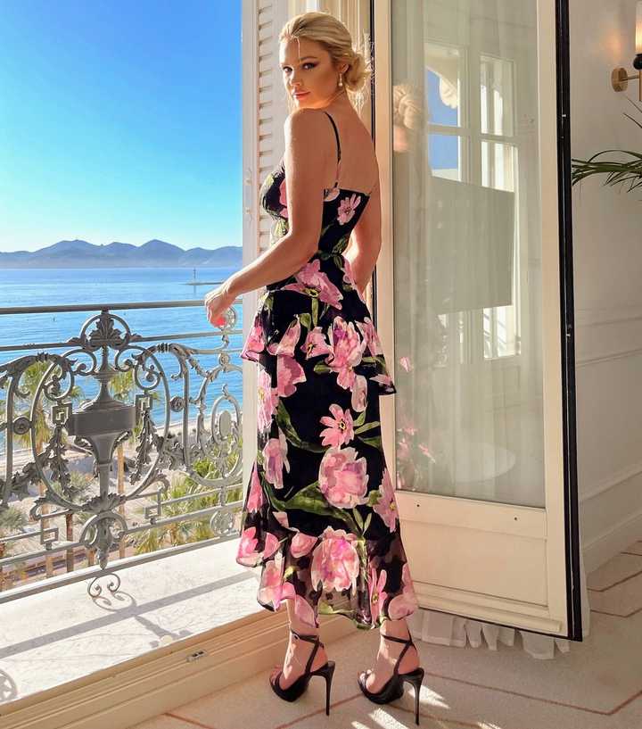 knee length dresses for ladies Strappy Smocked Floral Dress – Anna-Kaci Wholesale main image 1