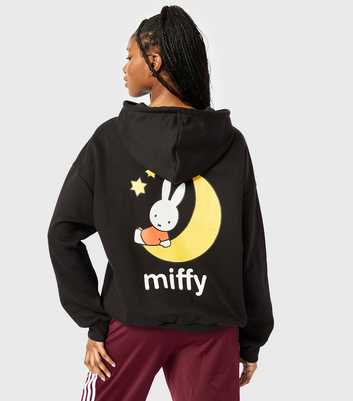 Skinnydip Black Miffy Logo Hoodie