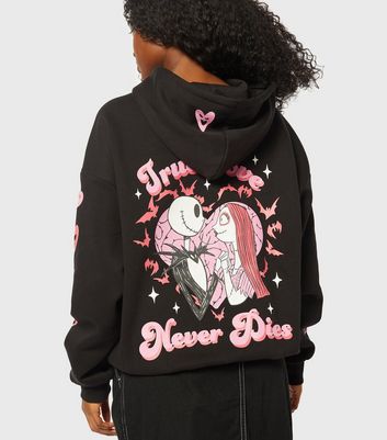 Skinnydip Black Nightmare Before Christmas Hoodie New Look