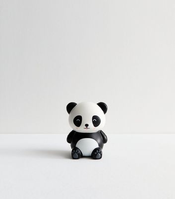 White Panda Stress Ball New Look