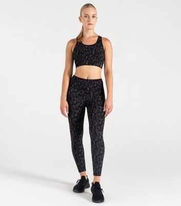 Dare 2b Black Leopard Print Influential Leggings