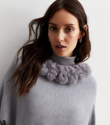 Fur knitwear clearance